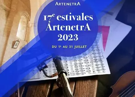 Concert de deux pianos, Festival ArtenetrA, Abbaye Royale de Celles-sur-Belle 