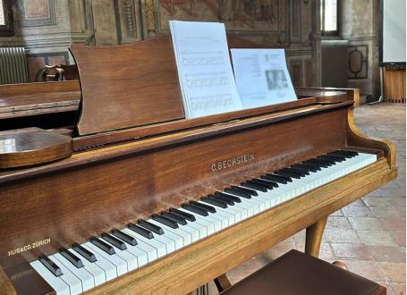 Concert de piano à quatre mains à Riva-Saint-Vitale