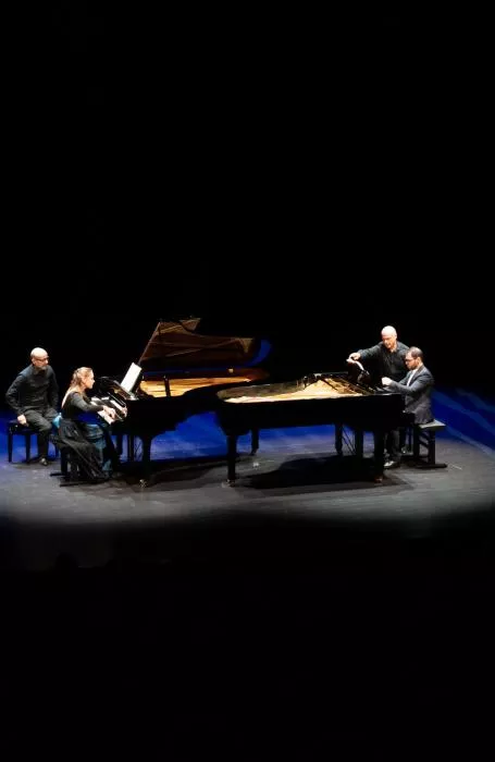 Concert de deux pianos au Festival de la Vézère à Brive-La-Gaillarde