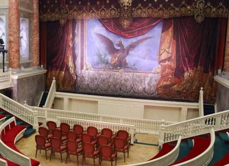 Concert de deux pianos au Théâtre de l'Ermitage, a Saint-Pétersbourg