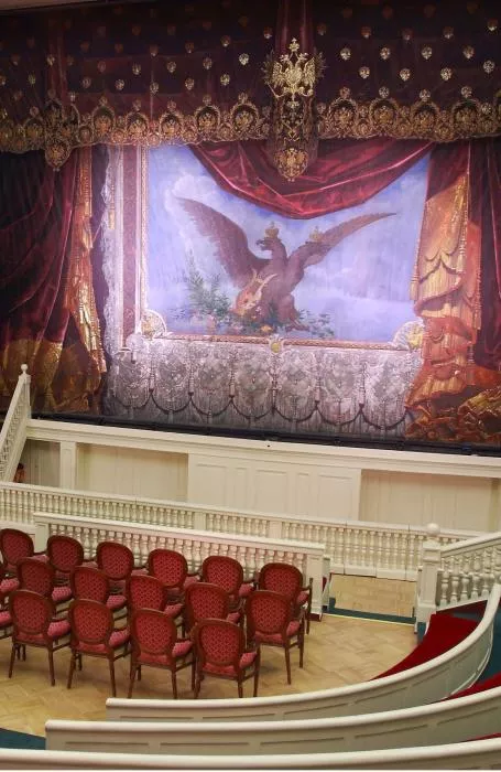 Concert de deux pianos au Théâtre de l'Ermitage, a Saint-Pétersbourg